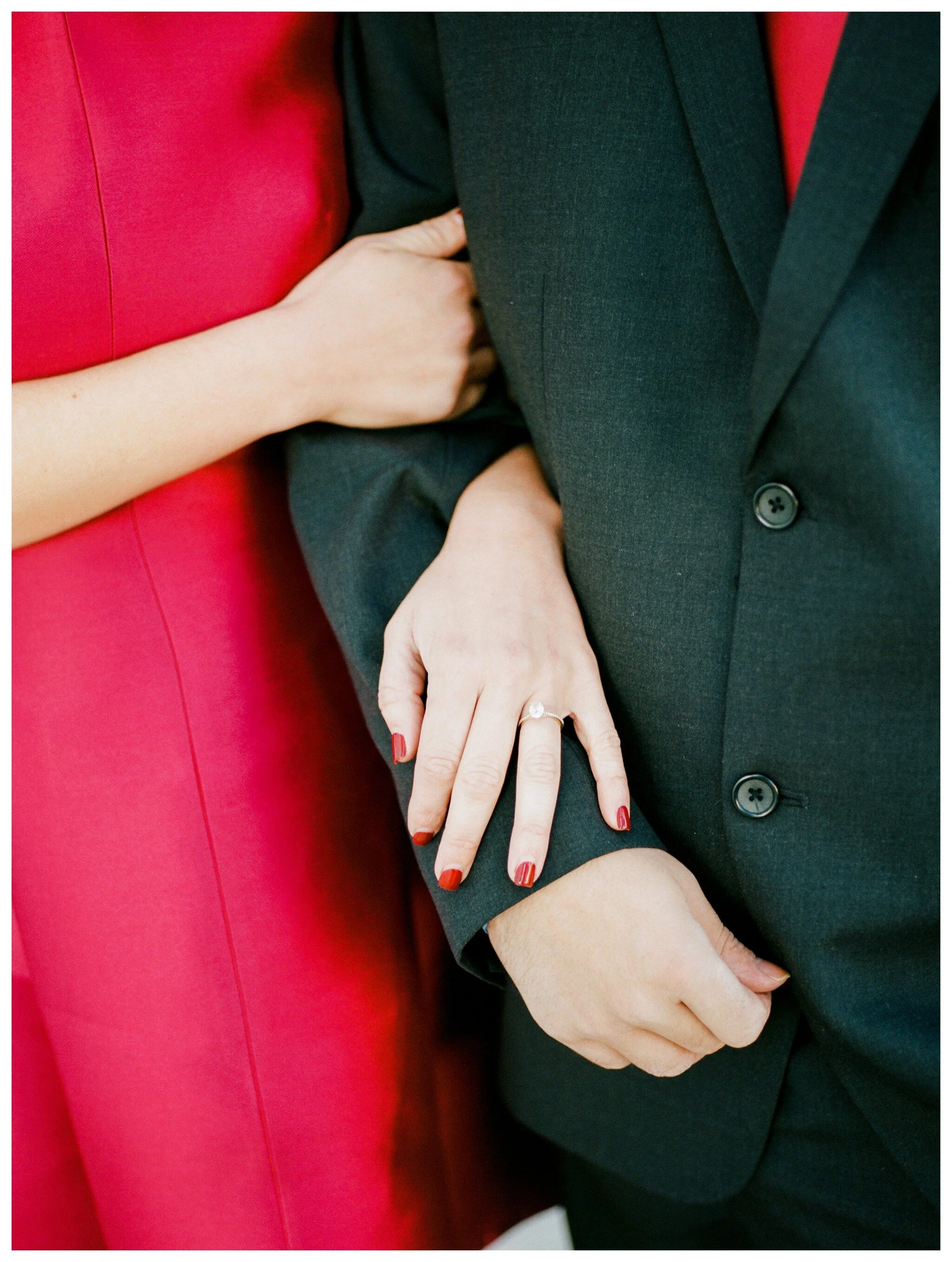 Winter Engagement Session at the Kennedy Center in Washington DC by fine art wedding photographer Lissa Ryan Photography