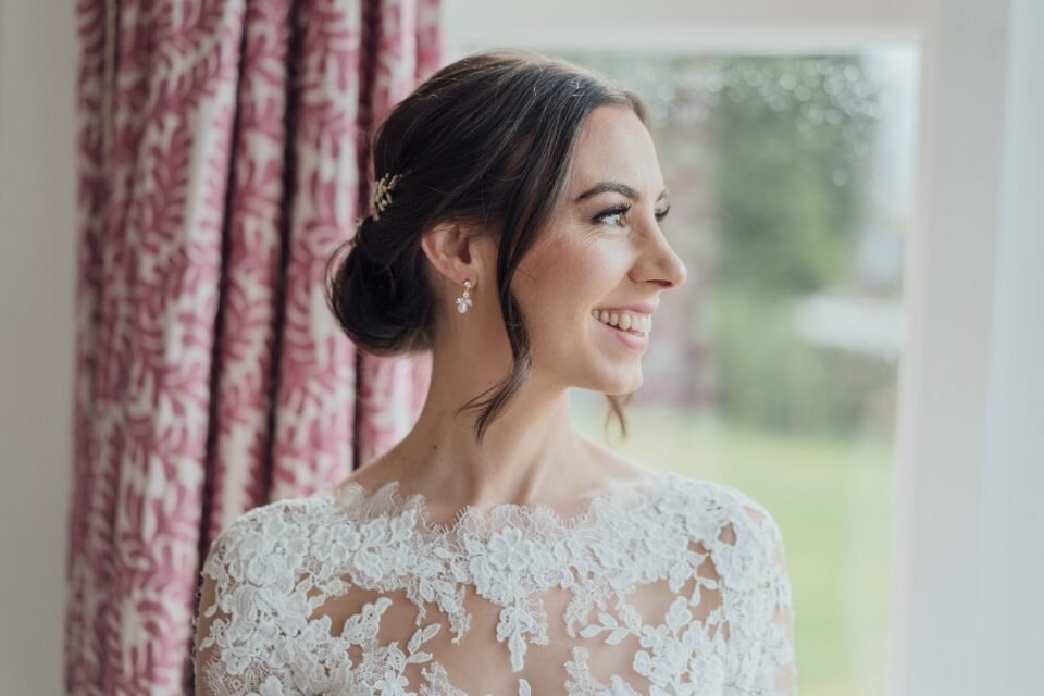  Wedding hair and makeup - The Tithe Barn, Bolton Abbey. 