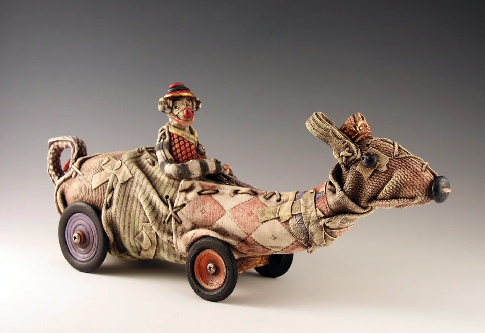 Randy and Germaine / 8"H x 22"W x 5"D / 2011