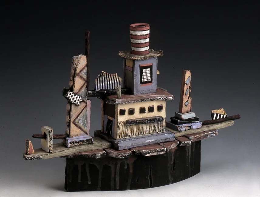 Boat # 1 / 16"H x 22"W x 6"D / 1997