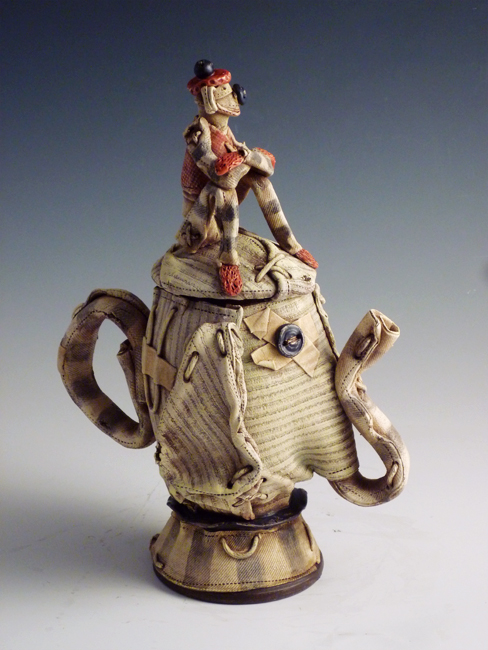 Elephant Teapot / 14"H x 8"W x 5"D / 2009