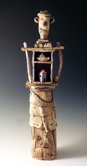 The Collector / 28"H x 5"W x 4.5"D / 2013