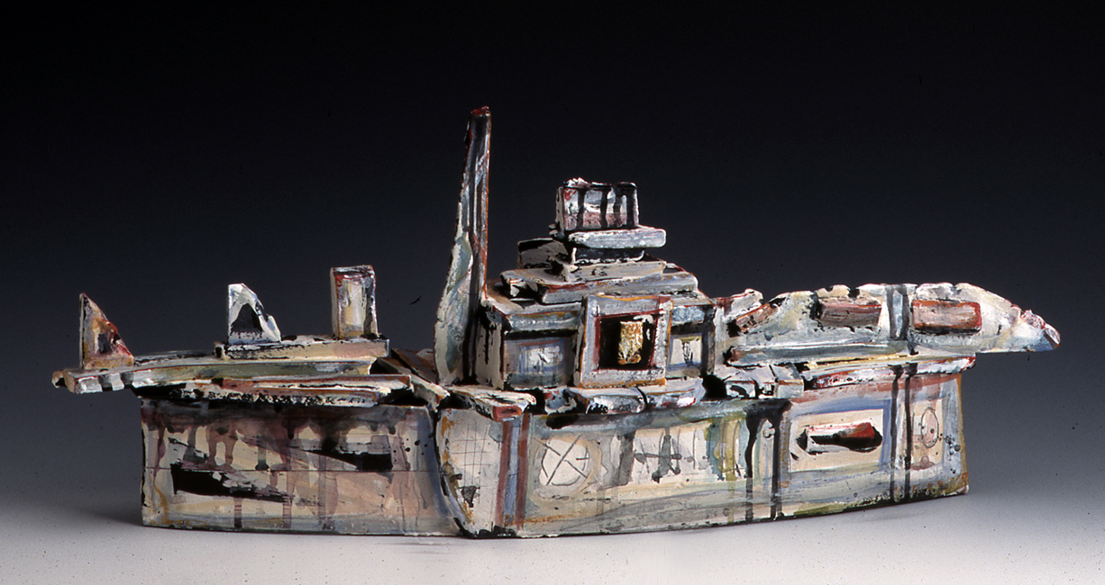 Destroyer / 10"H x 28"W x 8"D / 1998