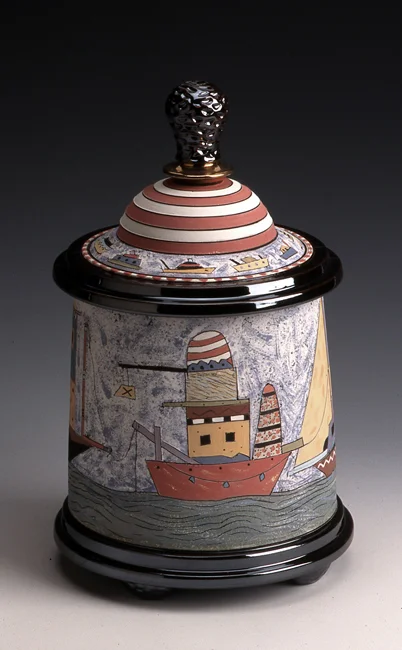 Boat Pot #1 / 12"H x 8"W / 1994