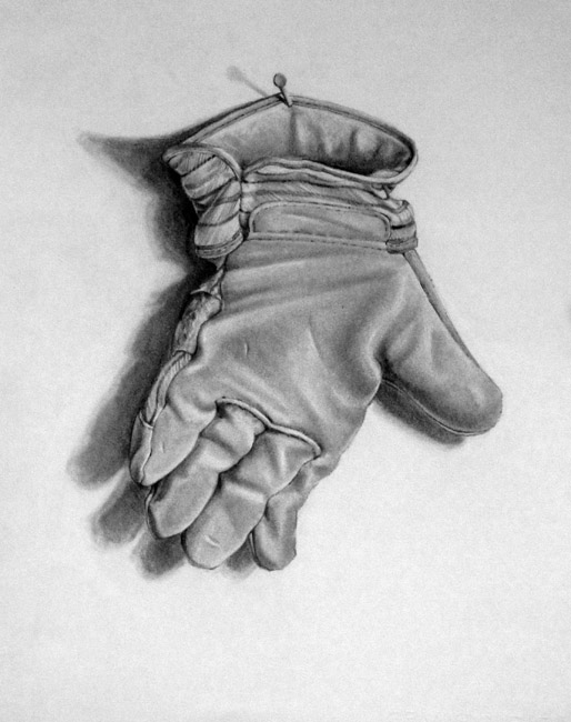 Glove Study / 22"H x 15"W / 1992