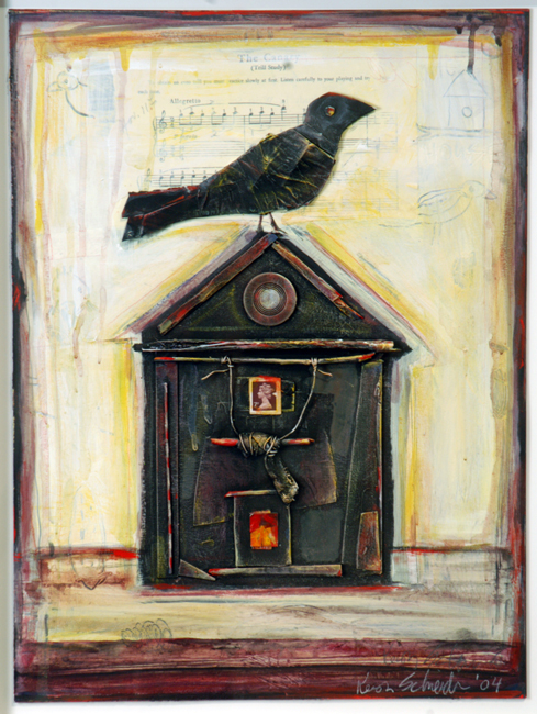 Bird House / 24"H x 18"W / 2004