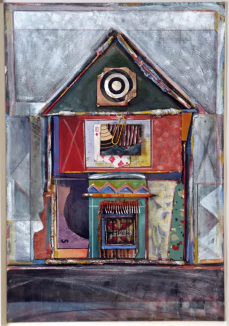 Hunters House / 22"H x 15"W / 1996