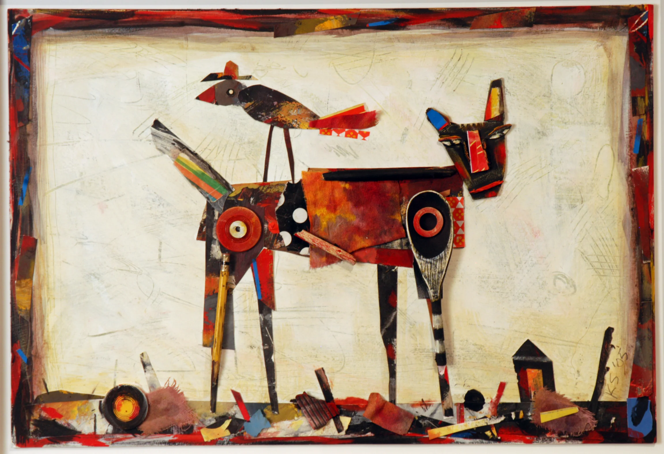 Litter Kitty / 15"H x 20 "W / 2004