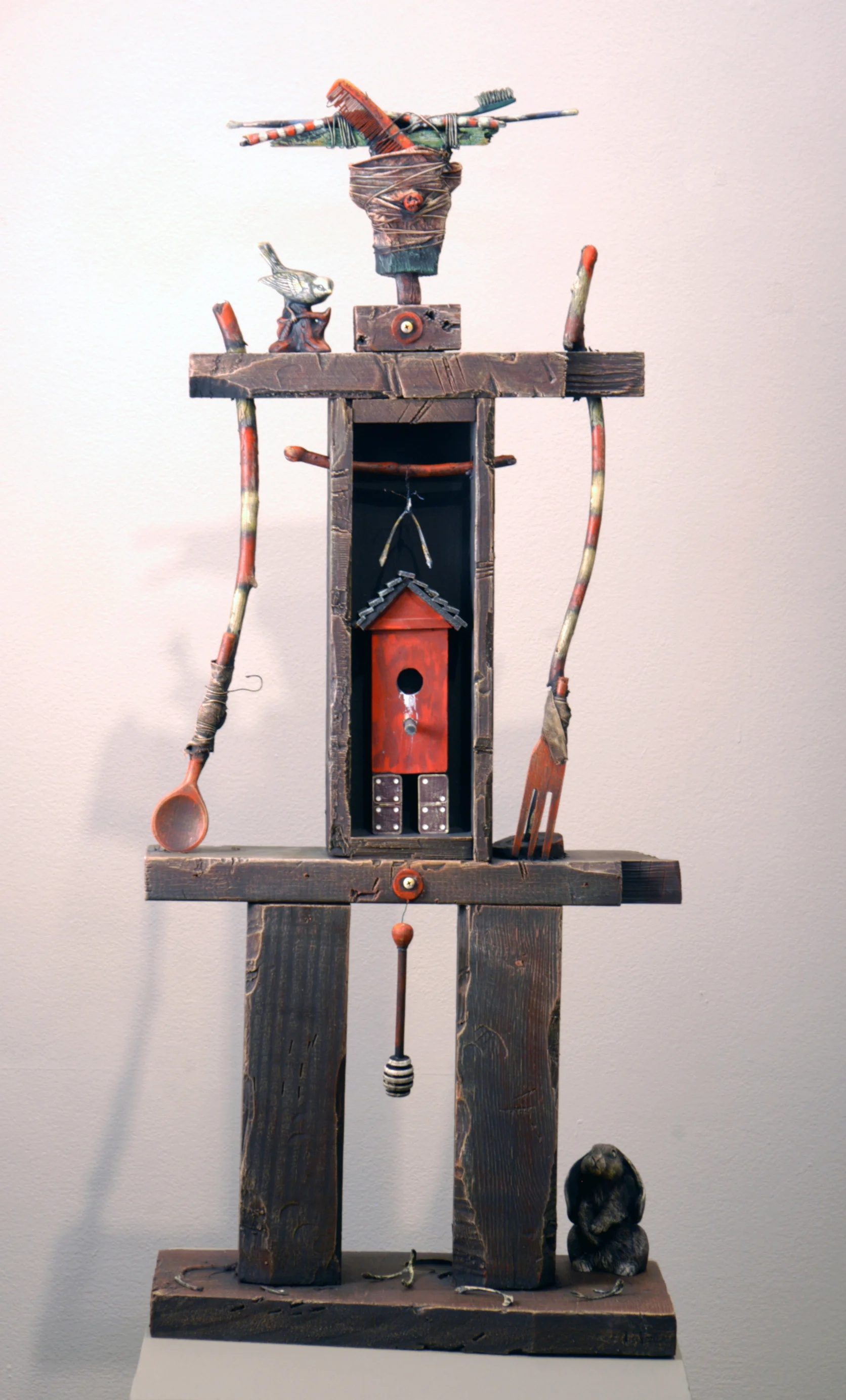 The Dreamer , 34"H x 14"W x 6"D / 2004