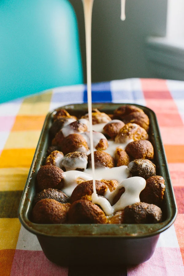 Munchkin Bread Pudding // Becca Bakes (www.becca-bakes.com)