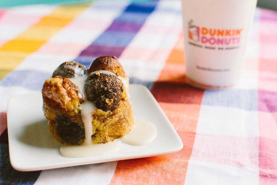 Munchkin Bread Pudding // Becca Bakes (www.becca-bakes.com)