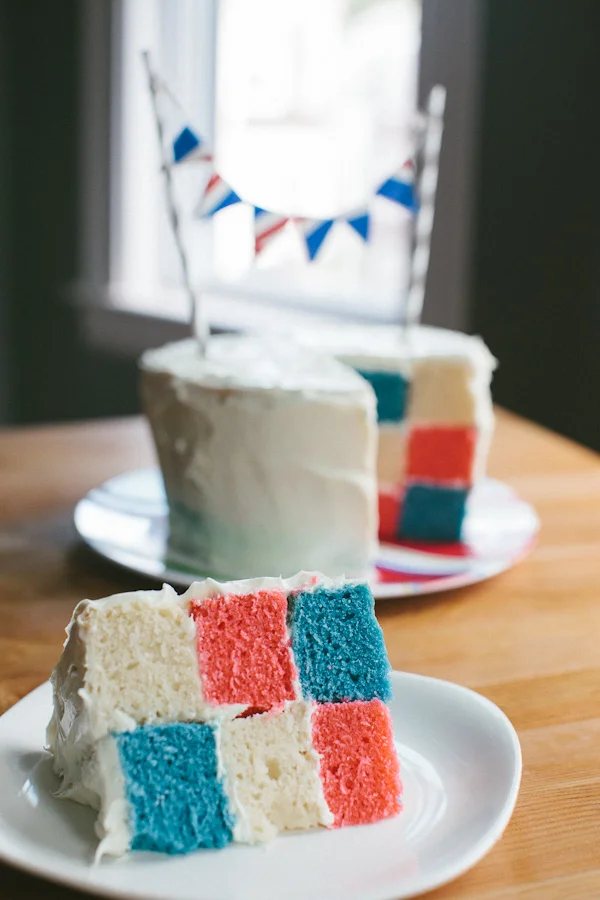 Checkerboard Cake | Becca Bakes (www.becca-bakes.com)