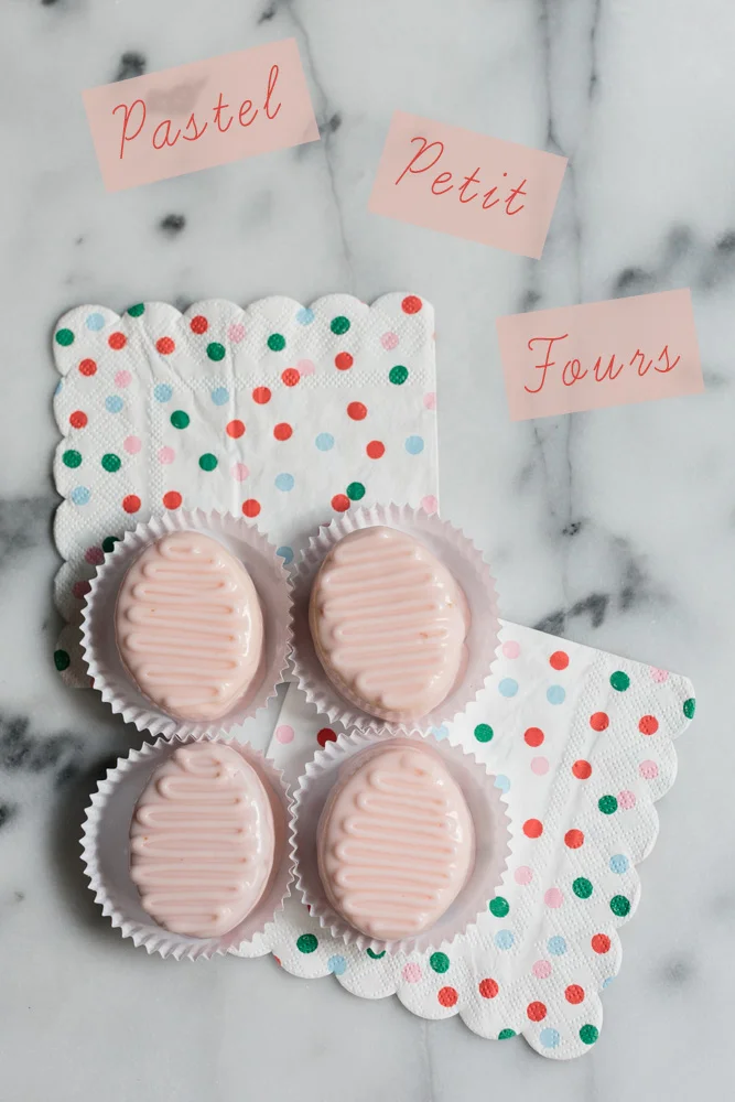 Pastel Petit Fours | Becca Bakes (www.becca-bakes.com)