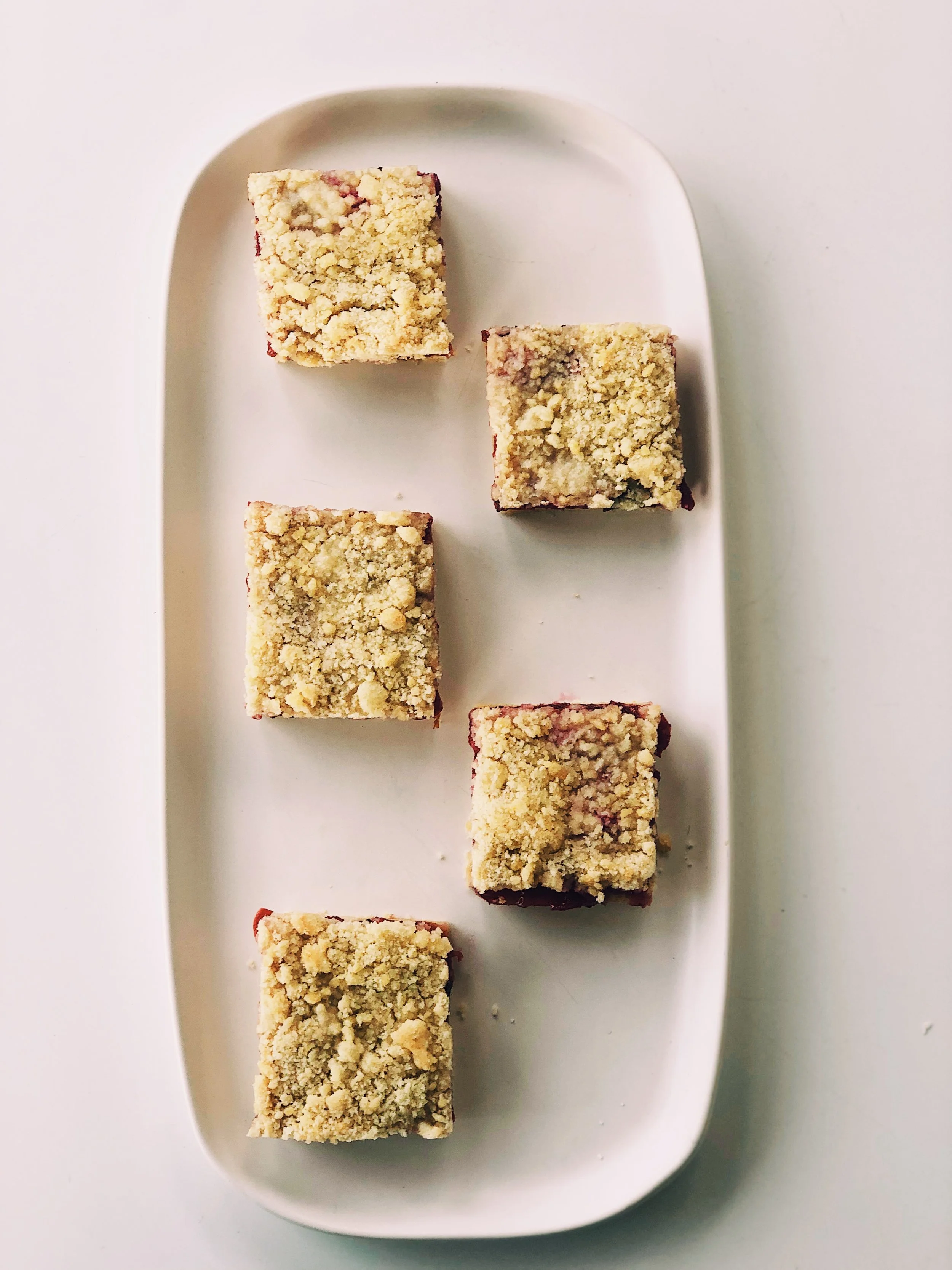 Sour Cherry Crumb Bars | Becca Bakes (www.becca-bakes.com)