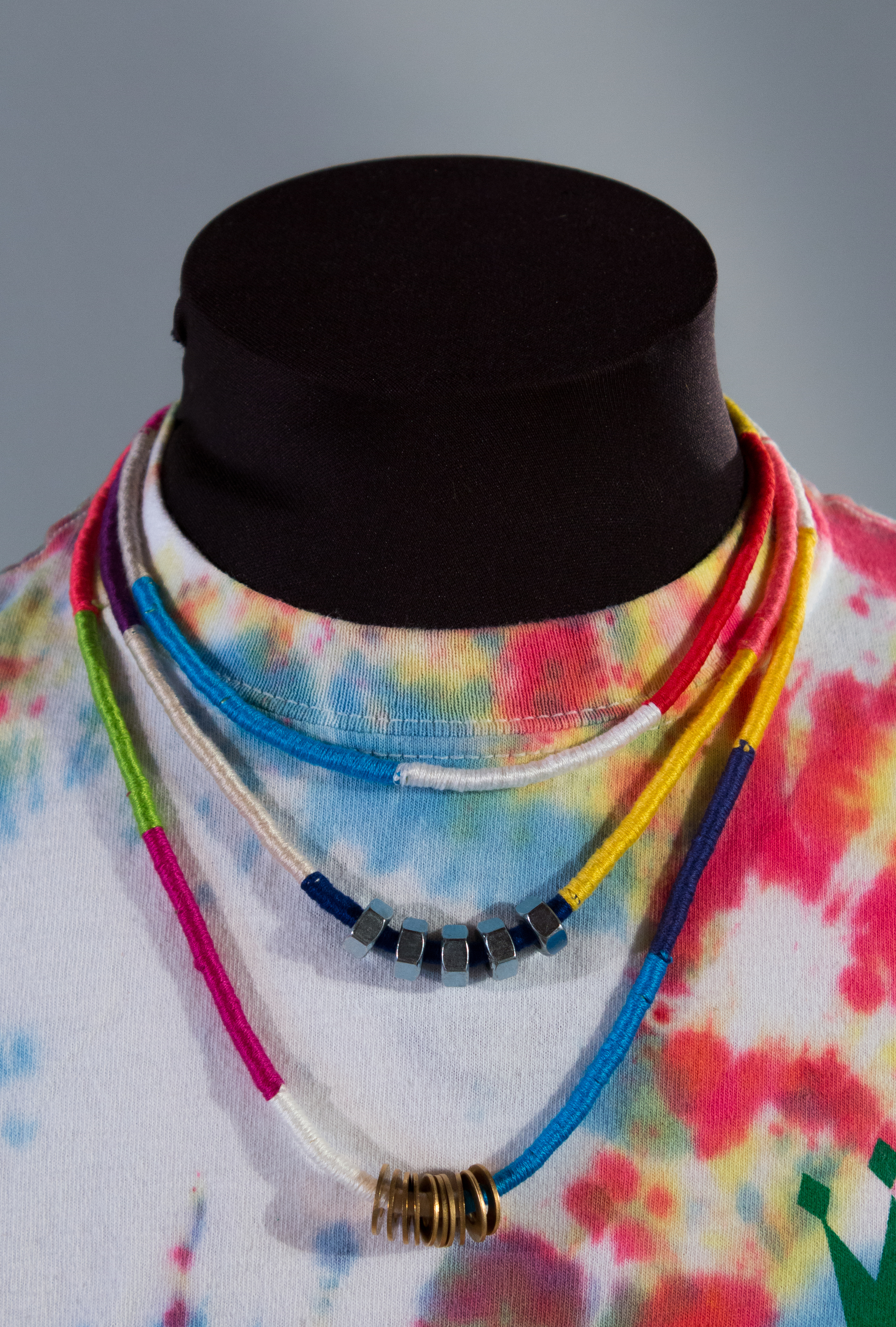 Color change rope necklace
