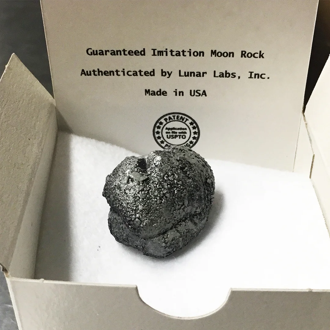 Guaranteed Imitation Moon Rock at Museum Gift Shop, 2015