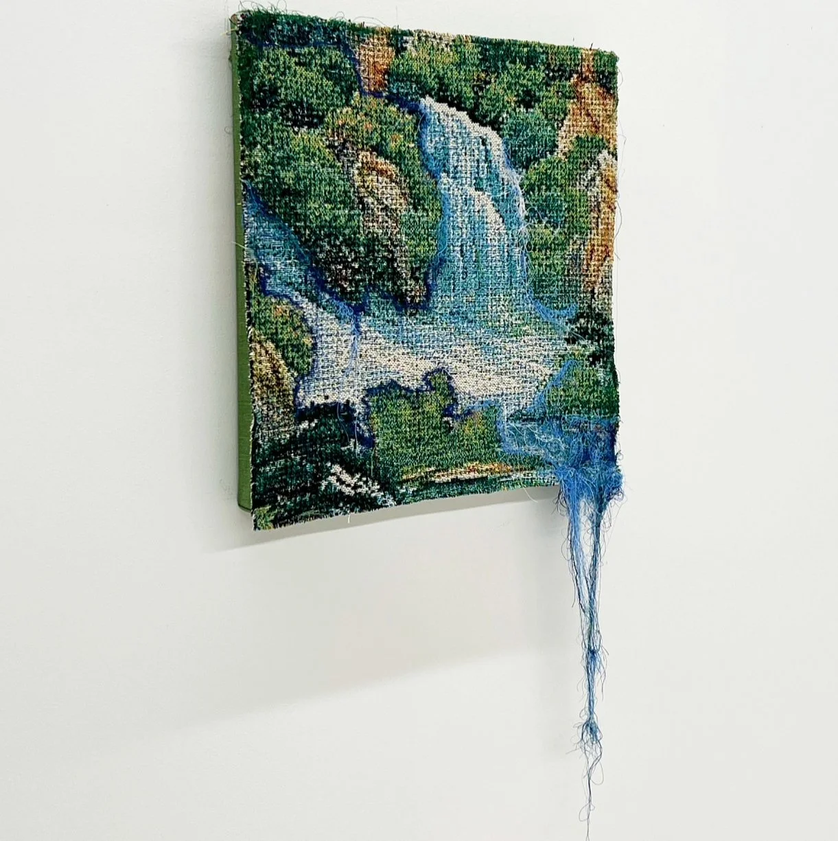   Past Mending  is a new project that incorporates photo-based textile imagery derived from vintage needlepoint works to explore shifting values around labor, the value of time and consumption.&nbsp; The title is a deliberate play on words suggesting