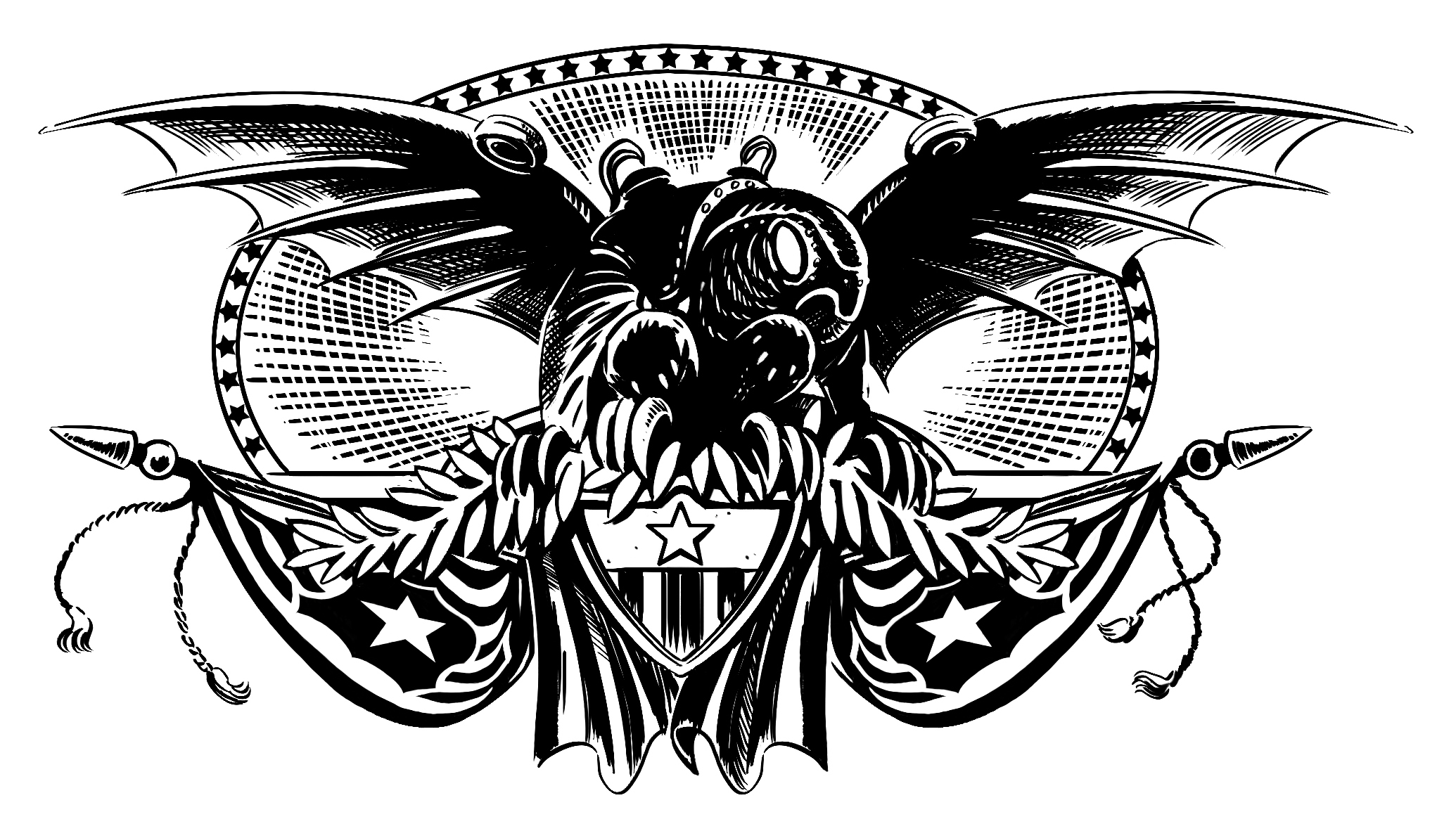 Songbird / box spot illustration