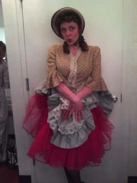  Backstage during  Carousel&nbsp; at&nbsp; Michael&nbsp;Schimmel Center for the Arts, NYC  