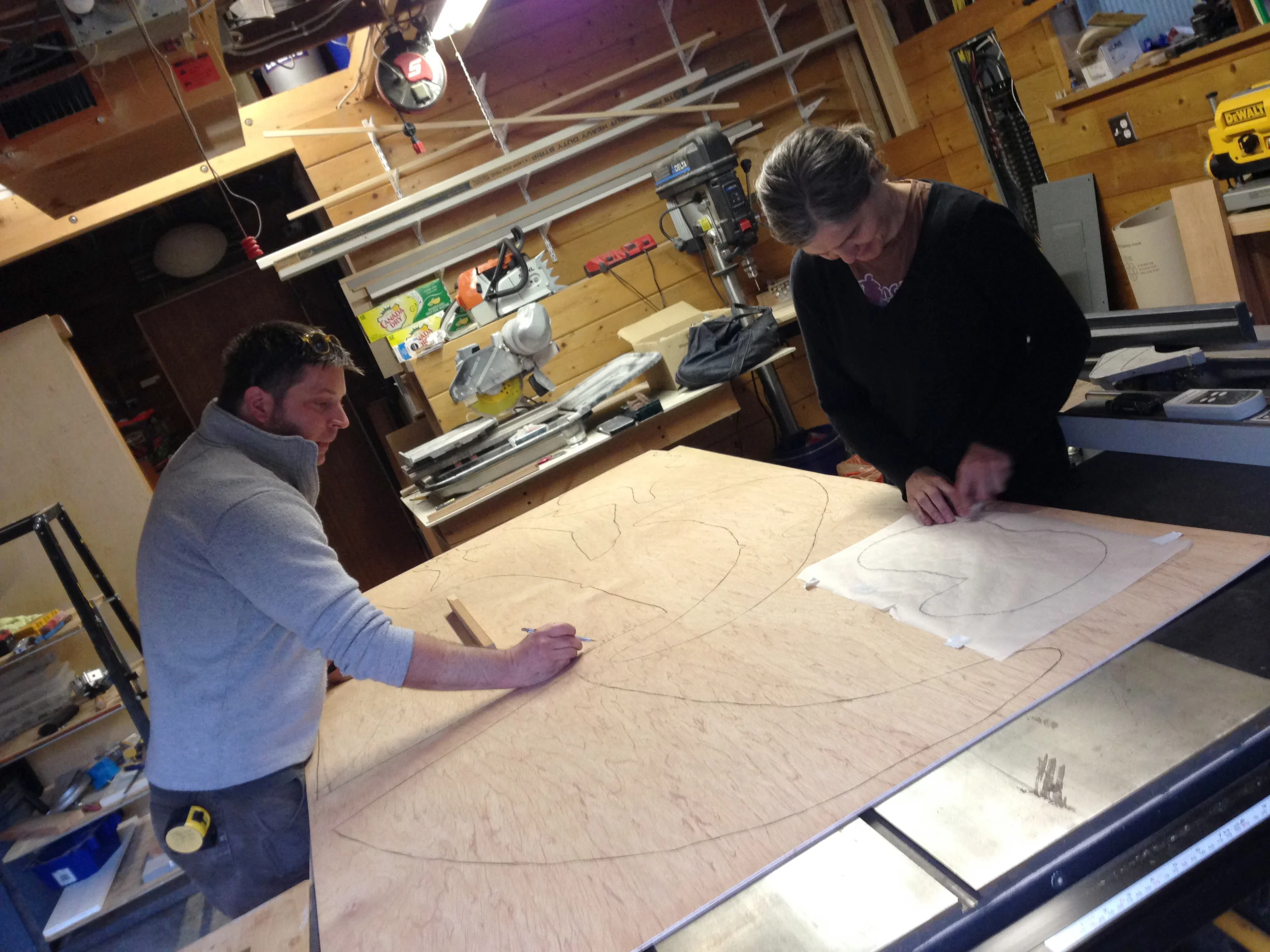 Thank goodness for the help of Eric Graves, and his true craftsmanship. 