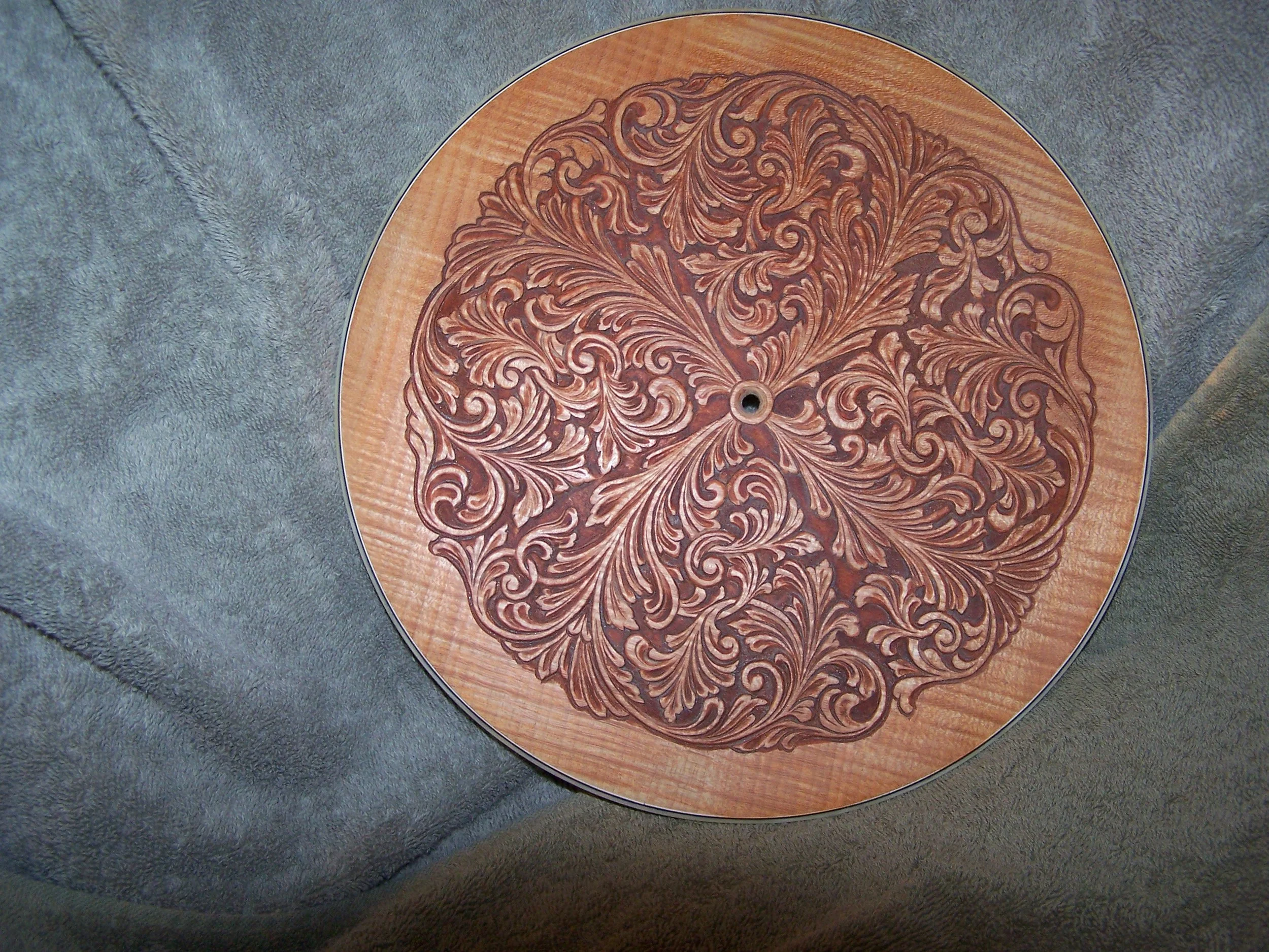 Half Resonator carving in progress.jpg