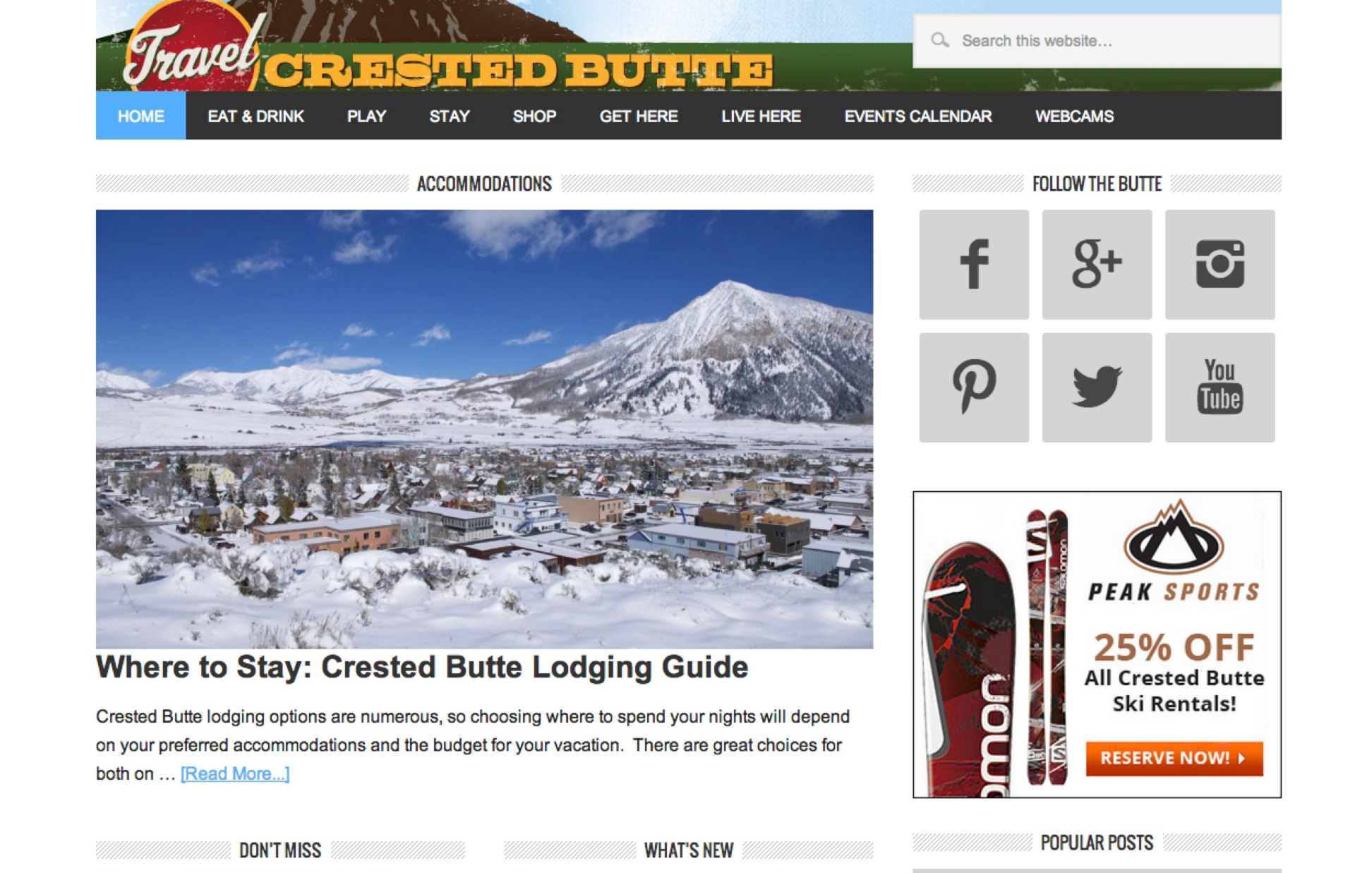 Travel Crested Butte