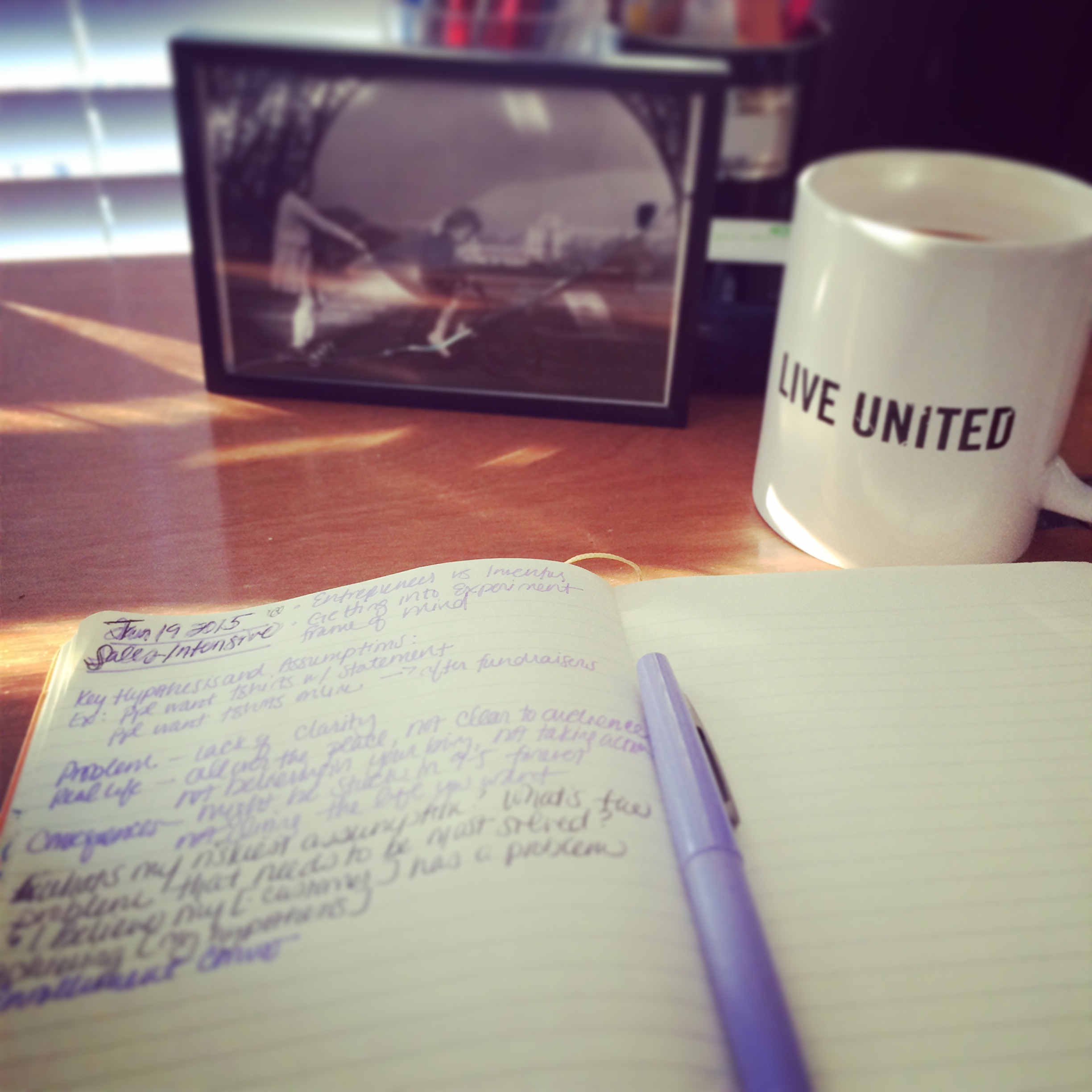 Working on my sales game with Jordan Hayles' Sales Intensive