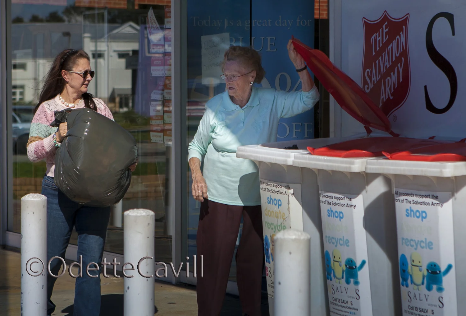 The Busines of Recycling - Charities receive hundreds of thousan