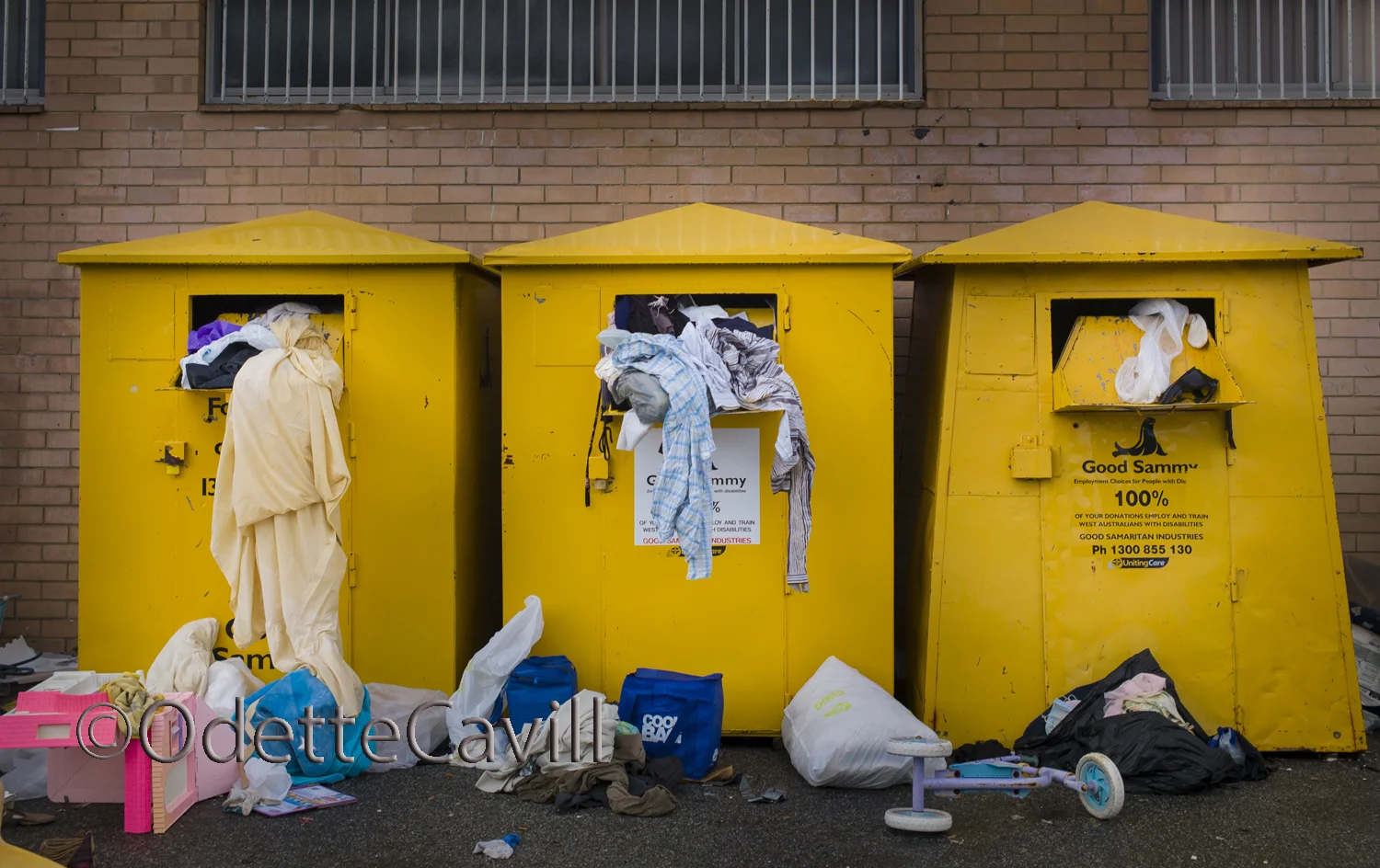 The Busines of Recycling - Early morning and the charity donatio