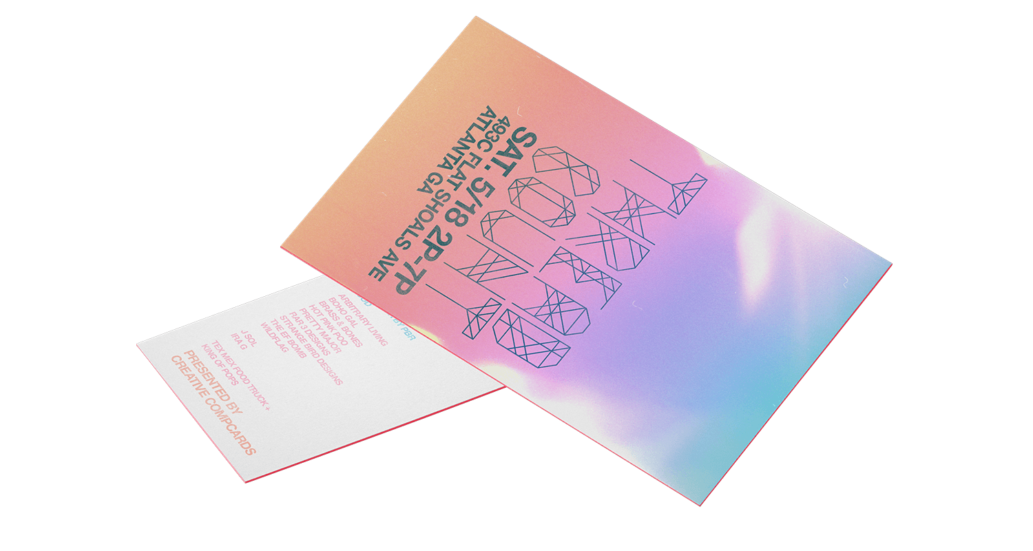  art directed and designed all the marketing materials for threadcount, an vendor’s market for indie artists.&nbsp; 