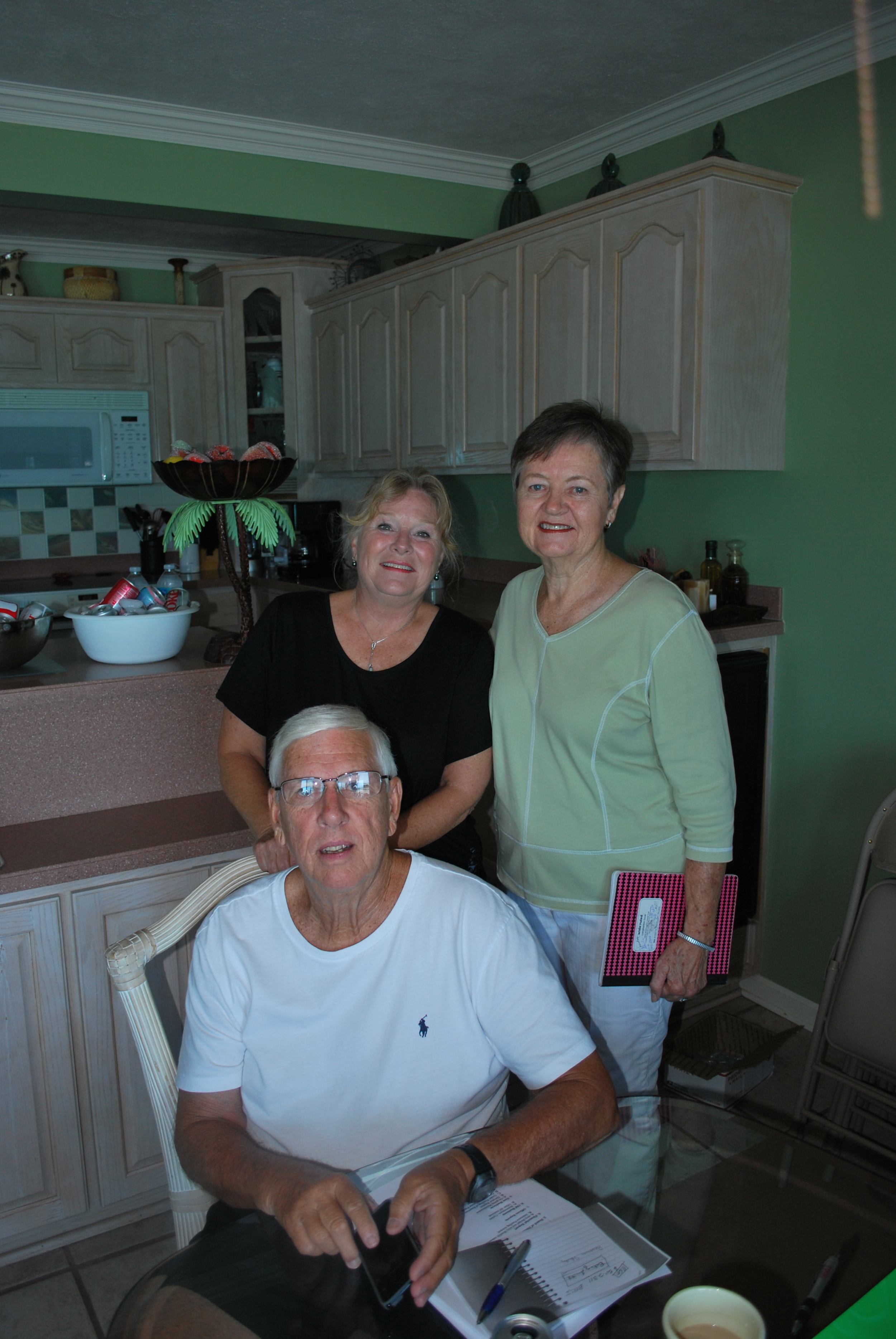 Shelia our Bookkeeper and Melinda and Al