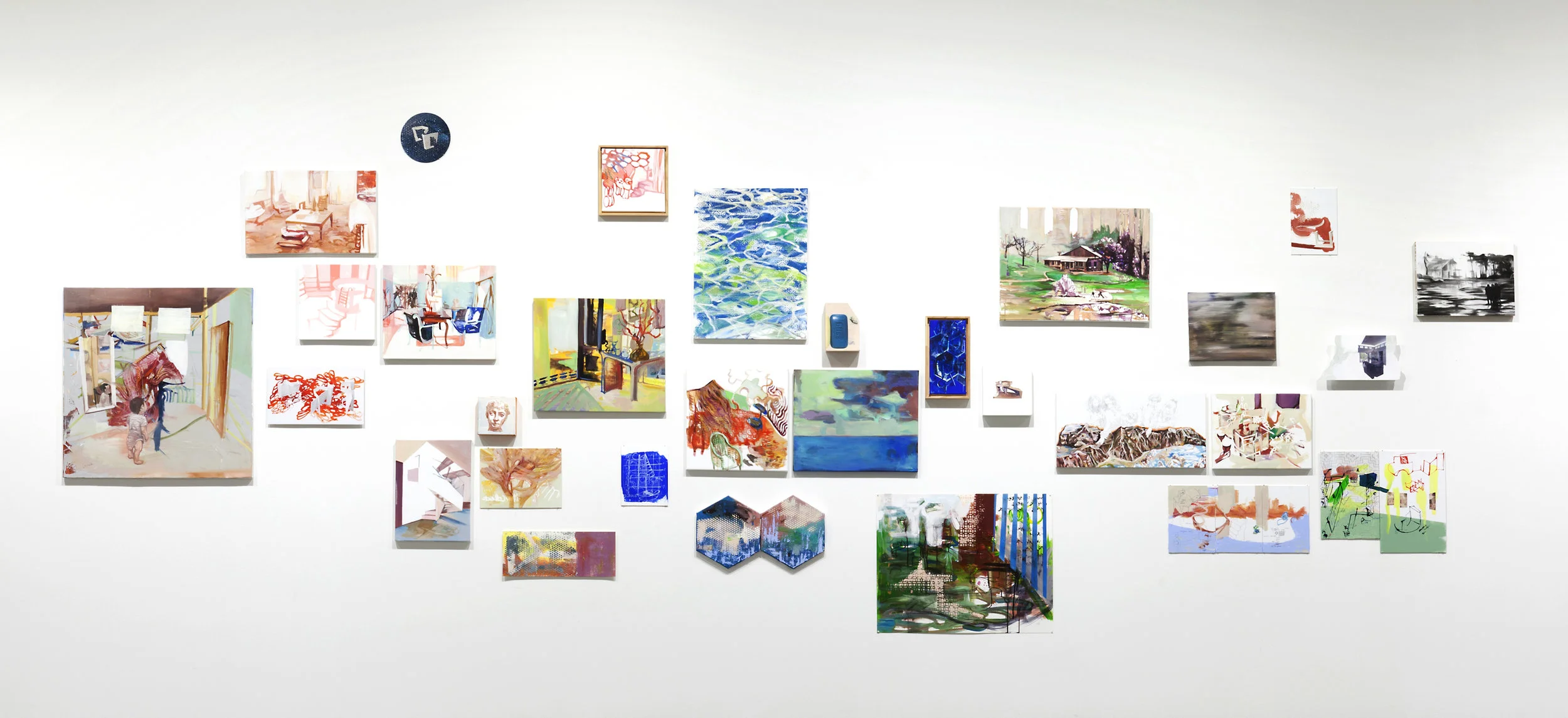 Installation view of Fantasma