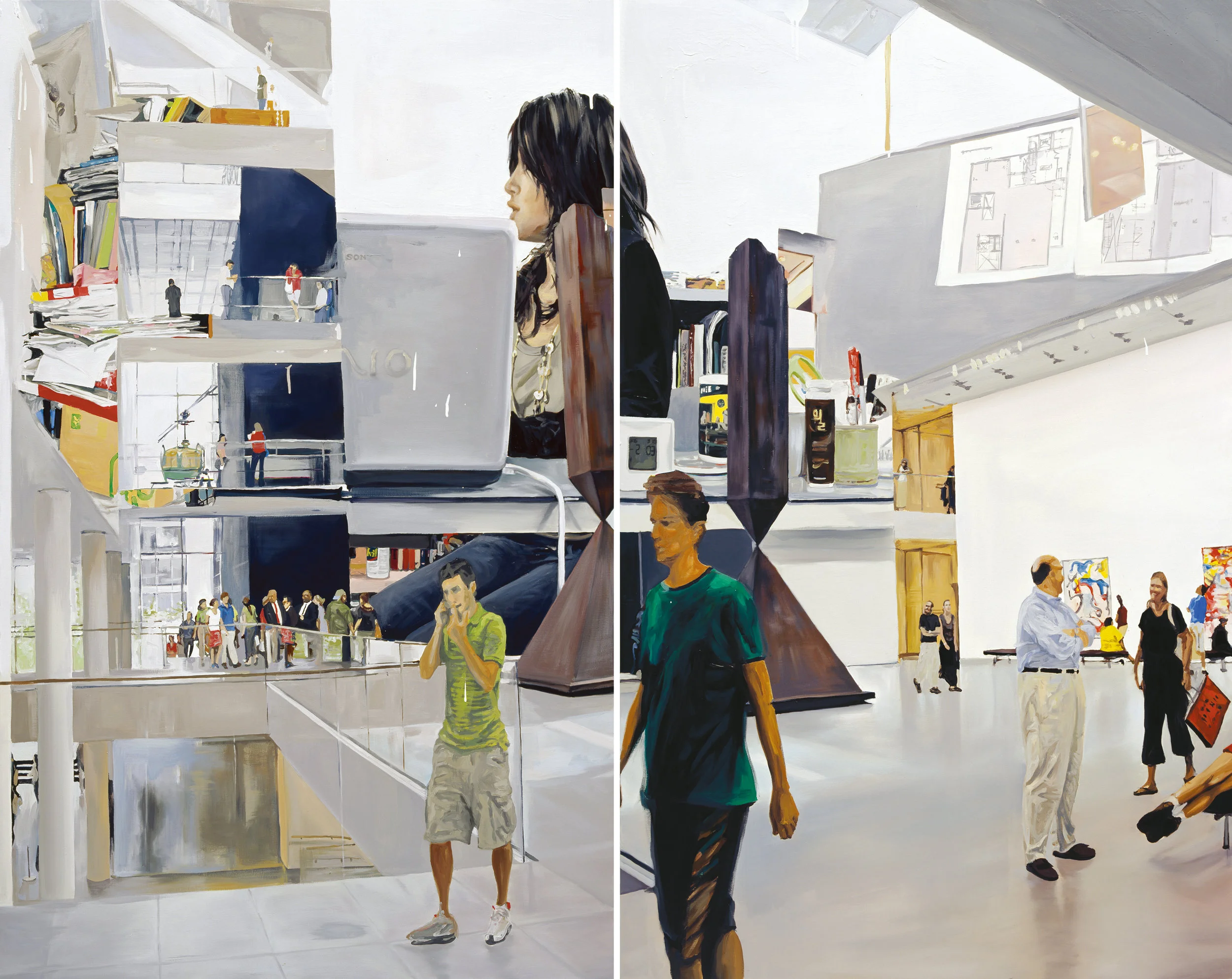 MoMA + Studio_1 (Diptych)