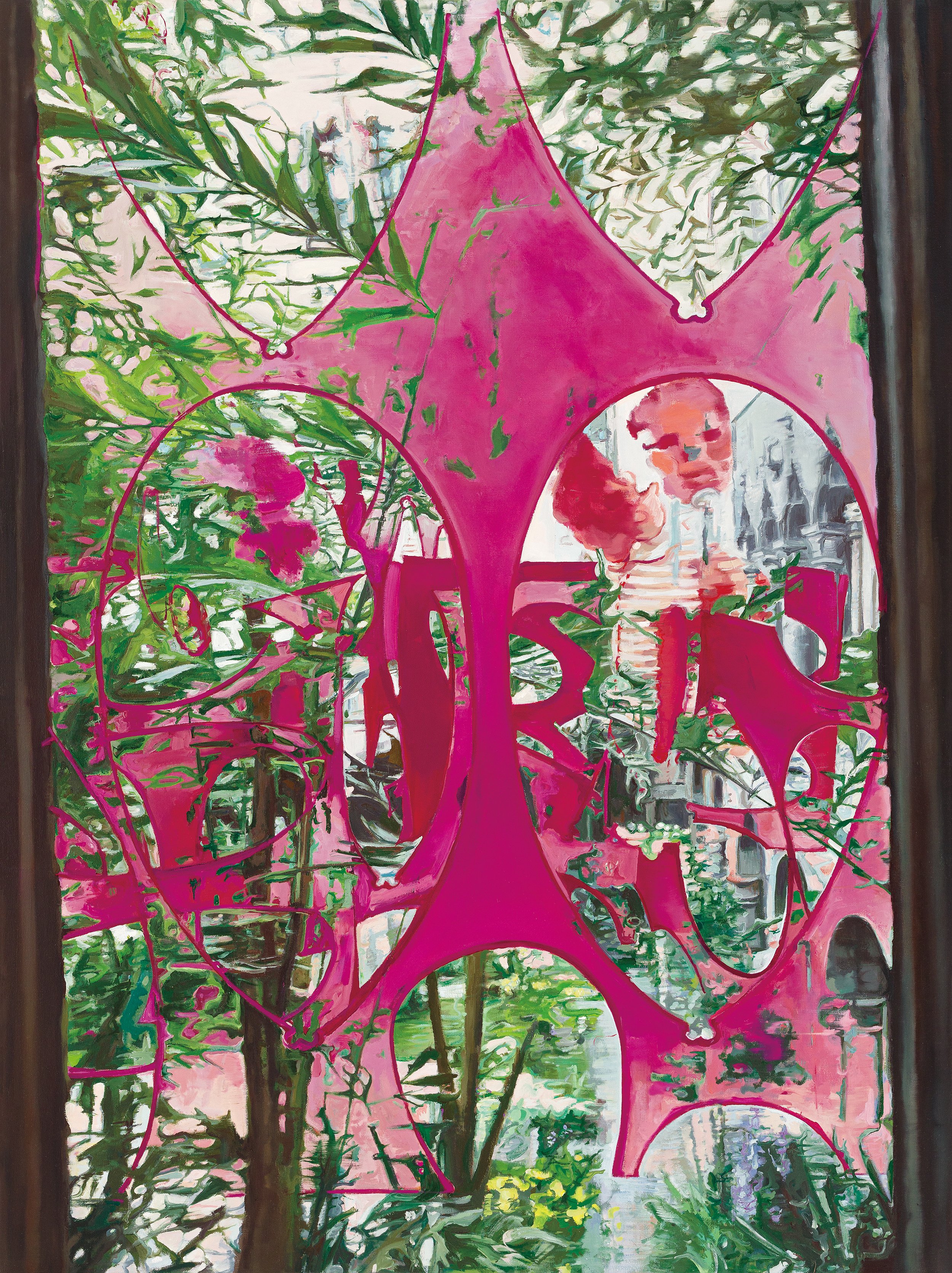   Sealed Garden   봉인된 정원, 2026. Oil on canvas 122×91.5 cm | 48×36 inch 