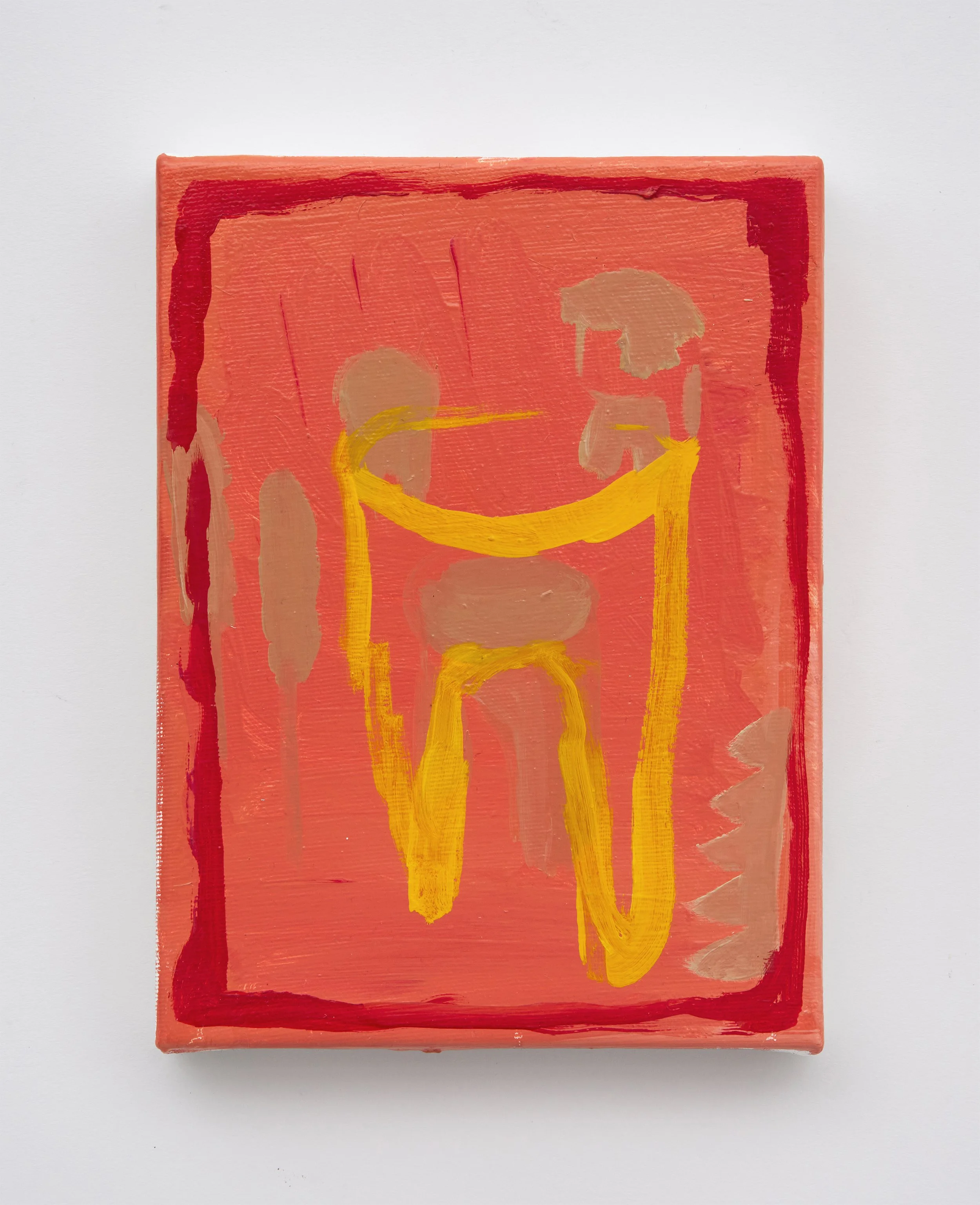  Tooth  이빨, 2022. Oil on canvas, 8×6 in. | 20.3×15.2 cm 
