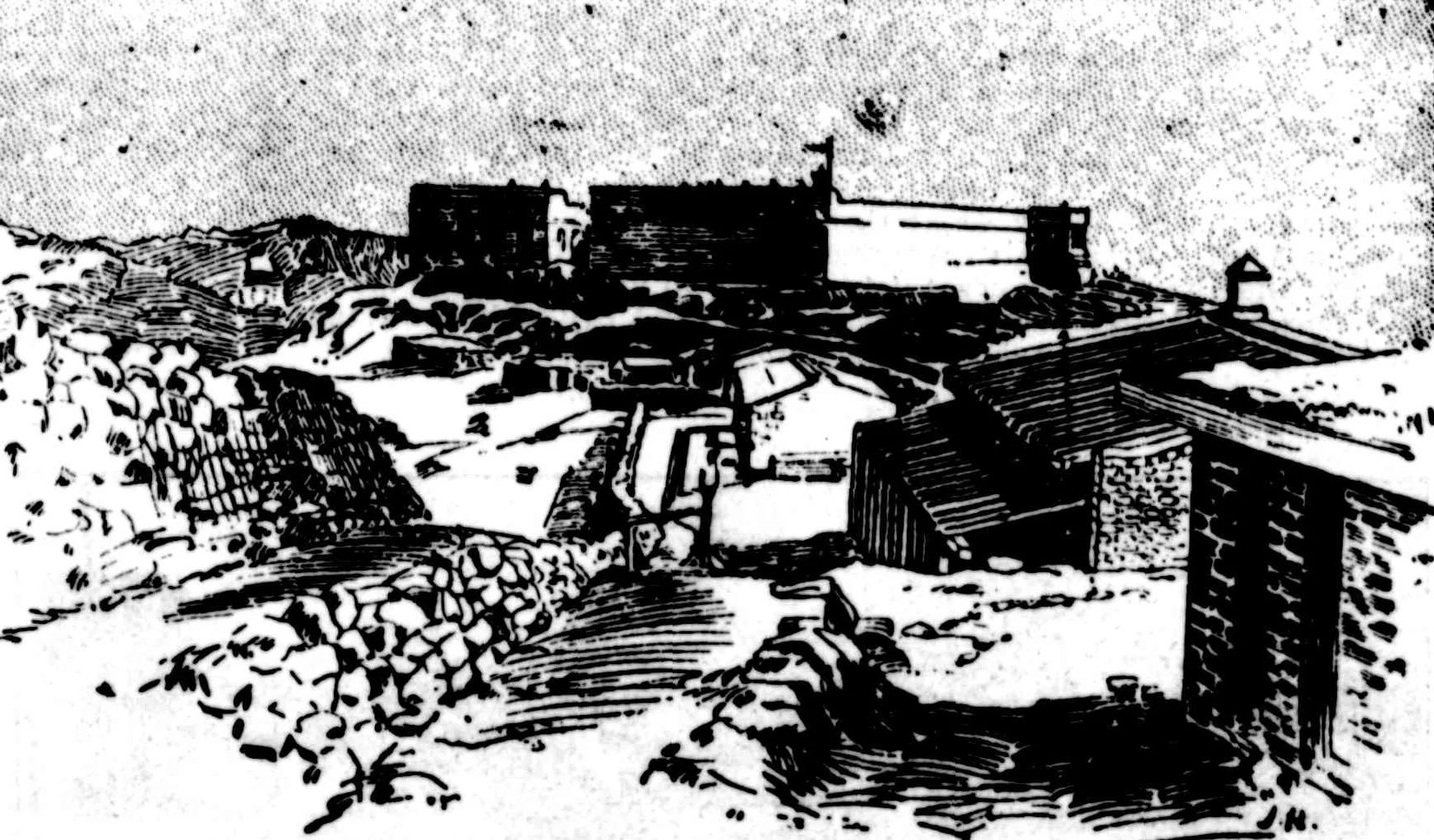 Fort Cavagnari (also known as Fort Gulistan) on the North West Frontier
