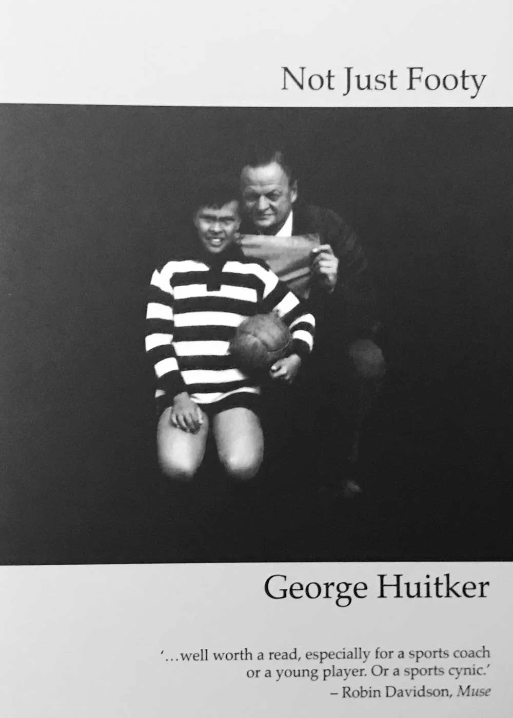 Not Just Footy book cover.