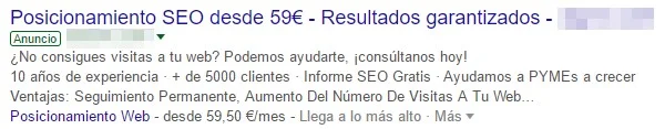 Ya hemos recibido clientes que han contratado estos servicios y hemos visto lo que se puede hacer por estos presupuestos y el resultado es nada. Más adelante pasaremos a hablar de qué debemos presupuestar para hacer un presupuesto SEO y podrás ver la de trabajo que implica una buena campaña SEO.
