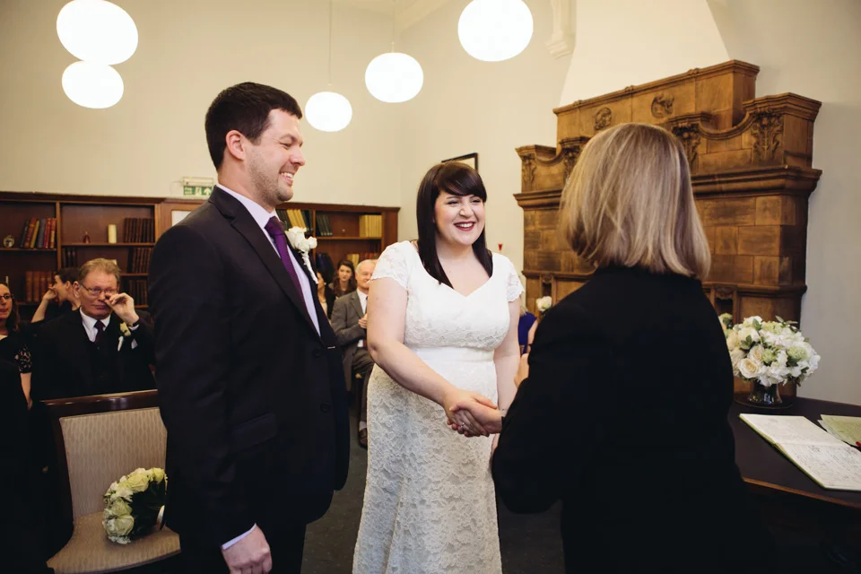 Laura & George: Mayfair Library Wedding London