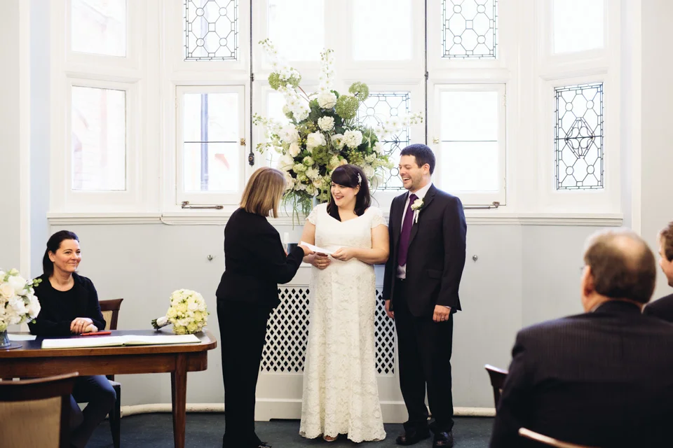 Laura & George: Mayfair Library Wedding London