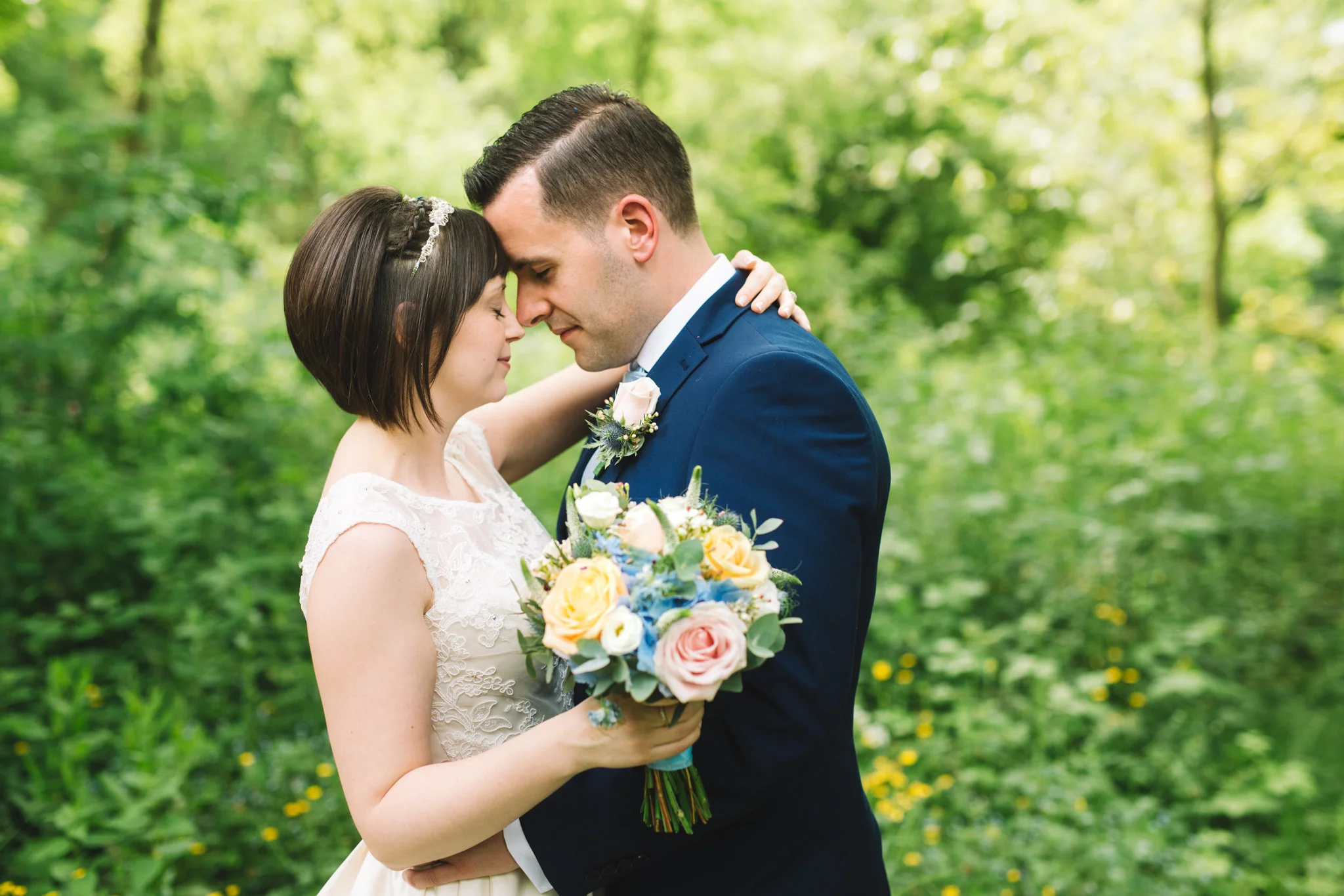 Alice & John: Pretty Pastel Wedding at The Woodlands, Hothorpe Hall