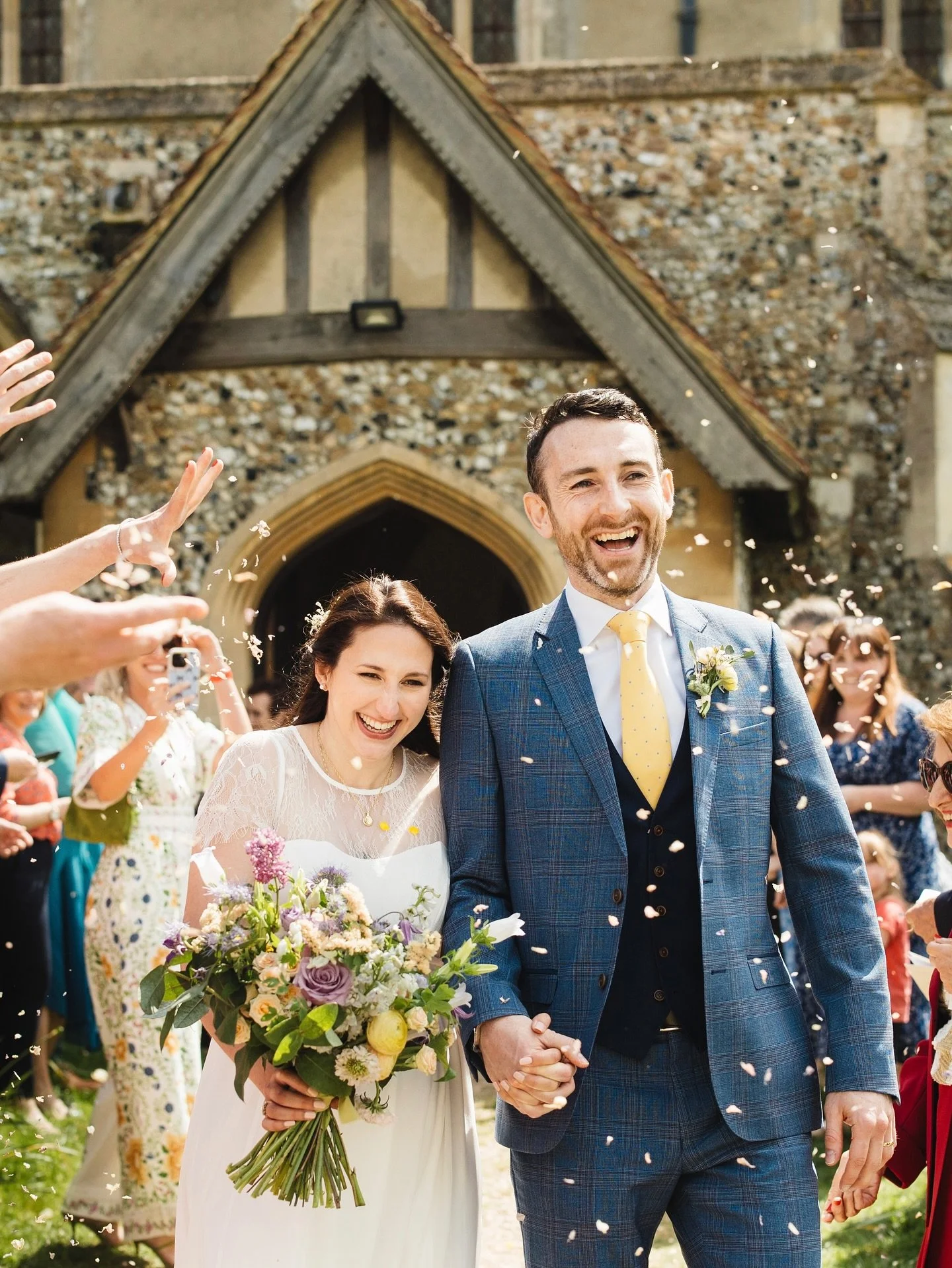 Church moments with Amy &amp; Brendan ☀️ Ahead of their big wedding in Ireland next year, these two asked me to pop along for a few hours to capture their heartfelt and intimate church ceremony before they headed out to Cambridge to celebrate with th