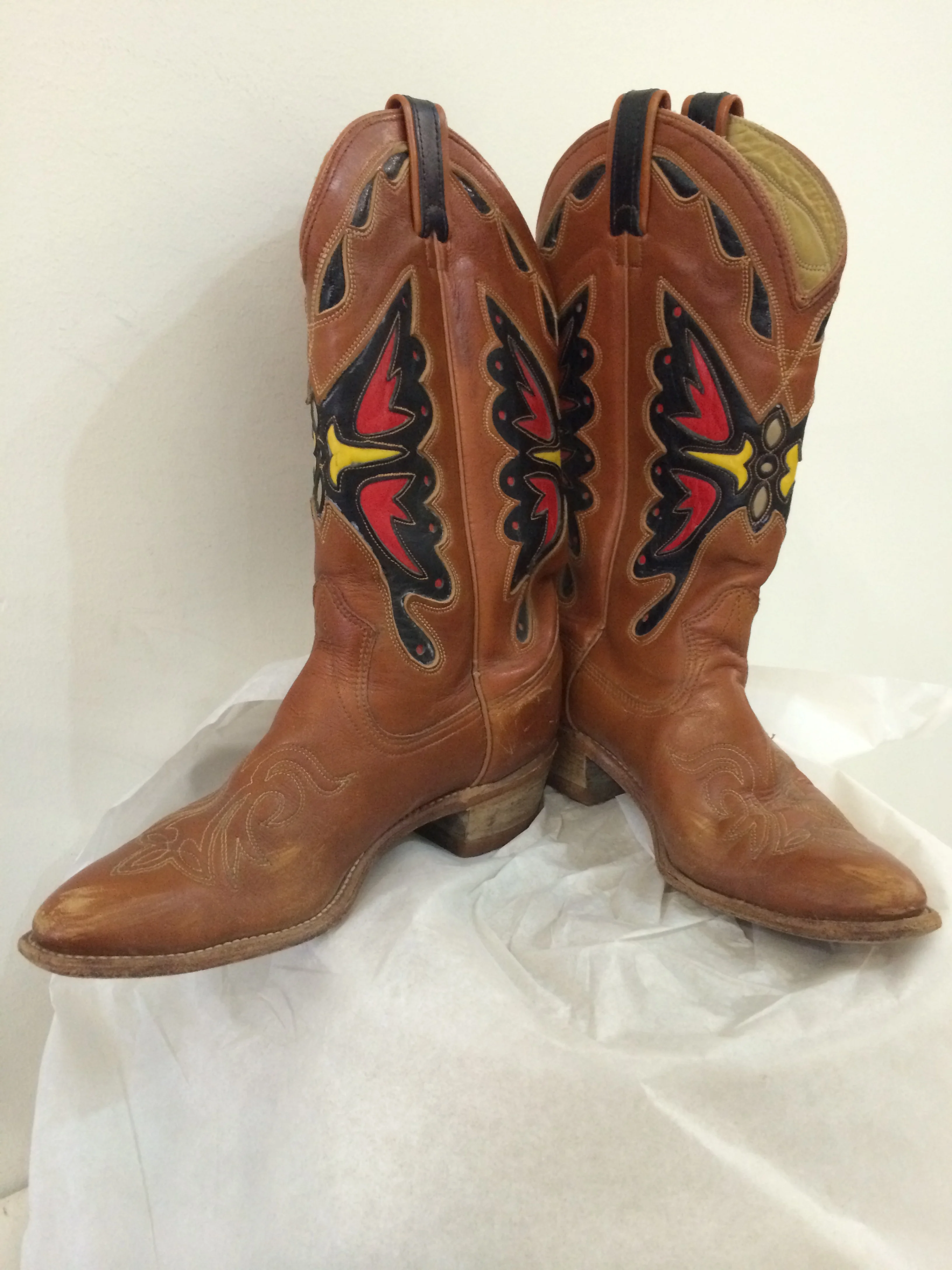 Butterfly western boots