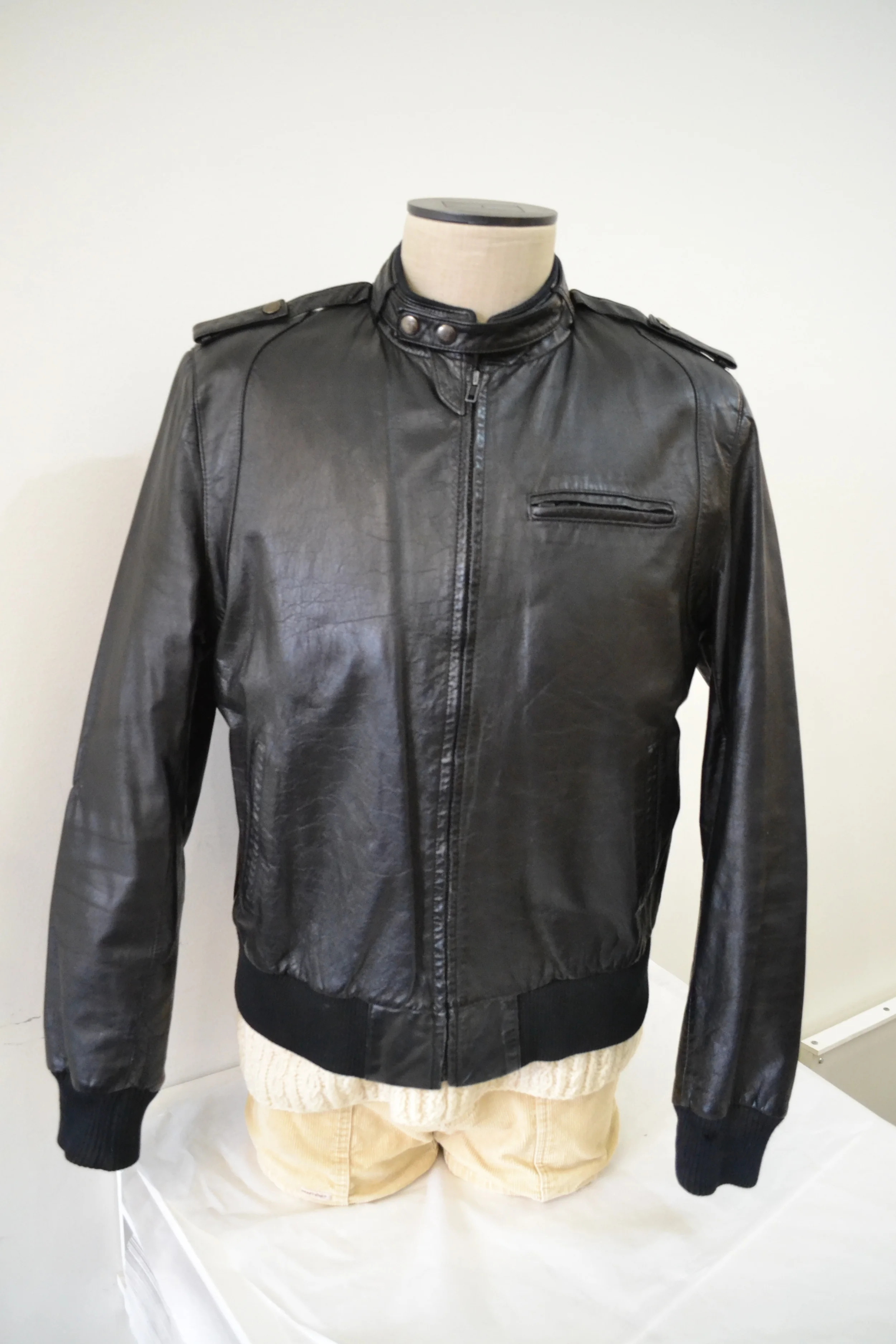 mens leather jacket