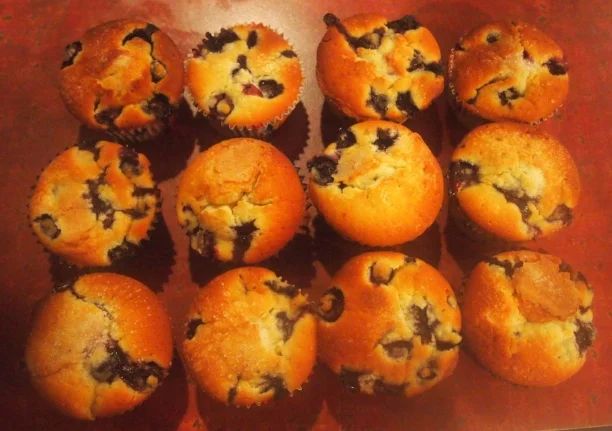 Blueberry - with actual blueberries.