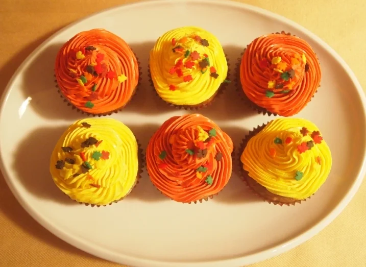 Apple cupcakes - actually taste like apple