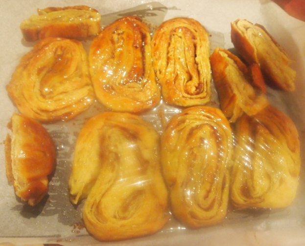 Glazed cinnamon danish perfect for a morning breakfast snack when your on the go.
