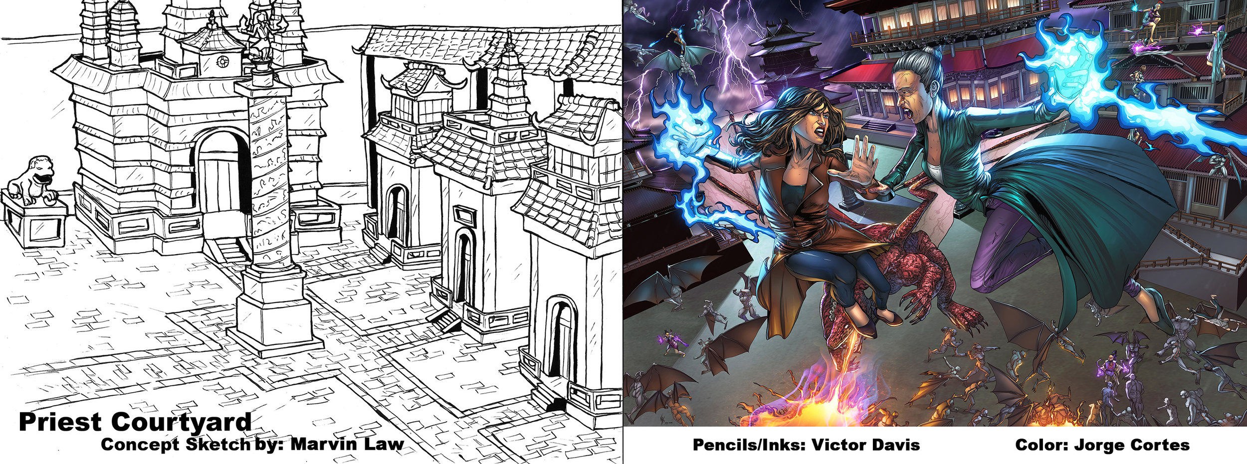 Samples of Environments: Courtyard