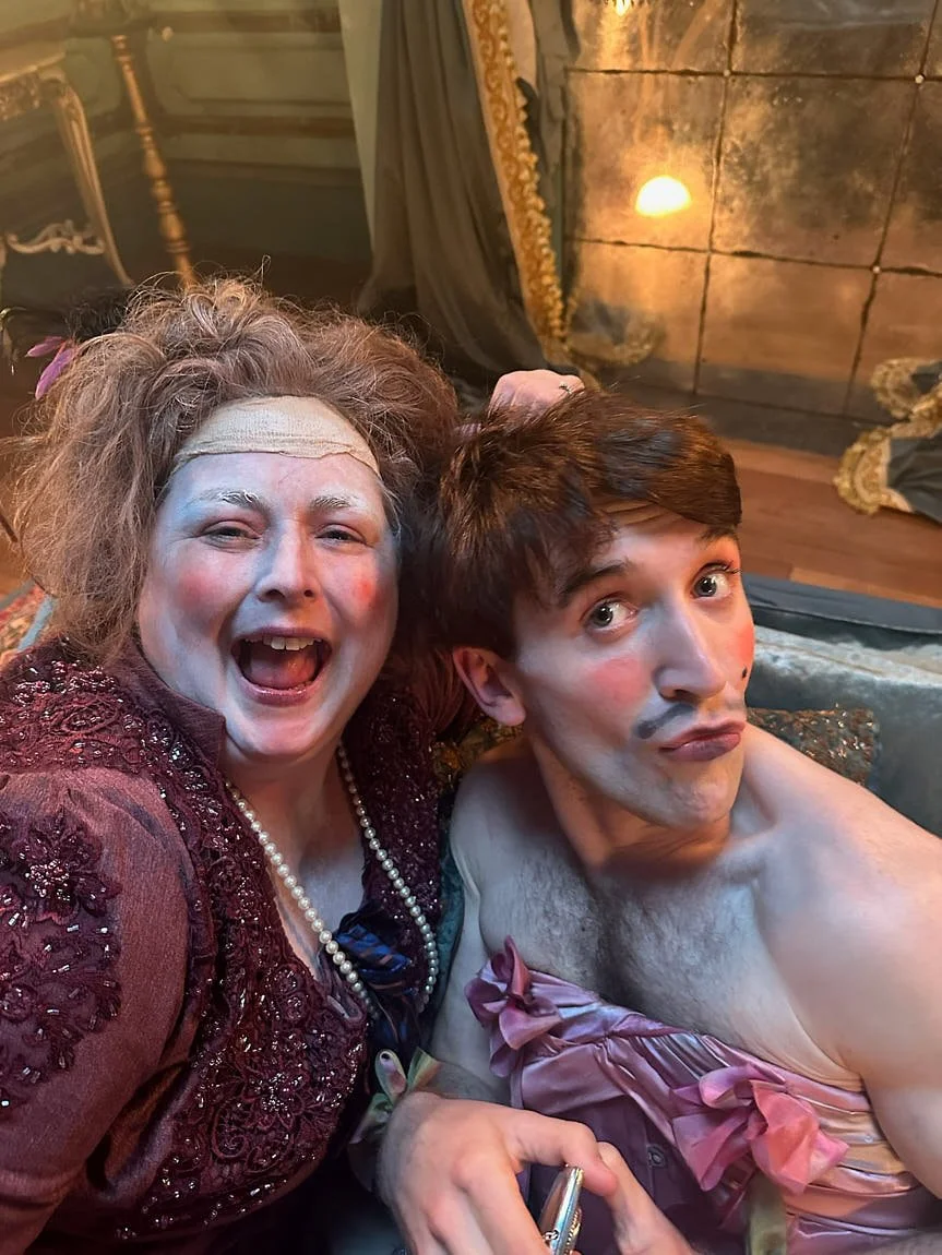 The Personal Edit of Callum Scott Howells Behind the Scenes film Madfabulous for LE MILE Magazine Just your average, every day Victorian mother and son