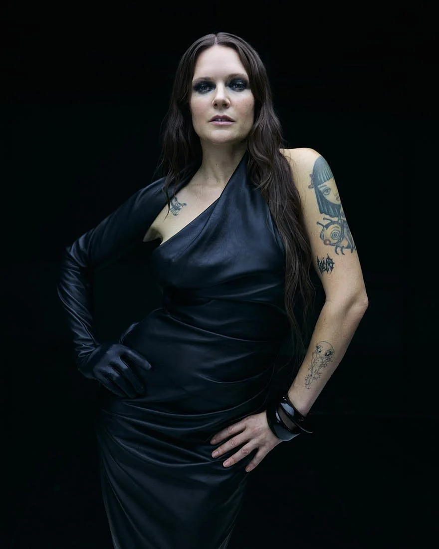 Tove Lo Cover for LE MILE Magazine wearing FW26 Tove Lo wears a dress by Vautrait